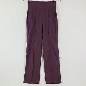 Lululemon Women's Urban Strides Super High-Rise Pant Burgandy Sz 2 Inseam 25"